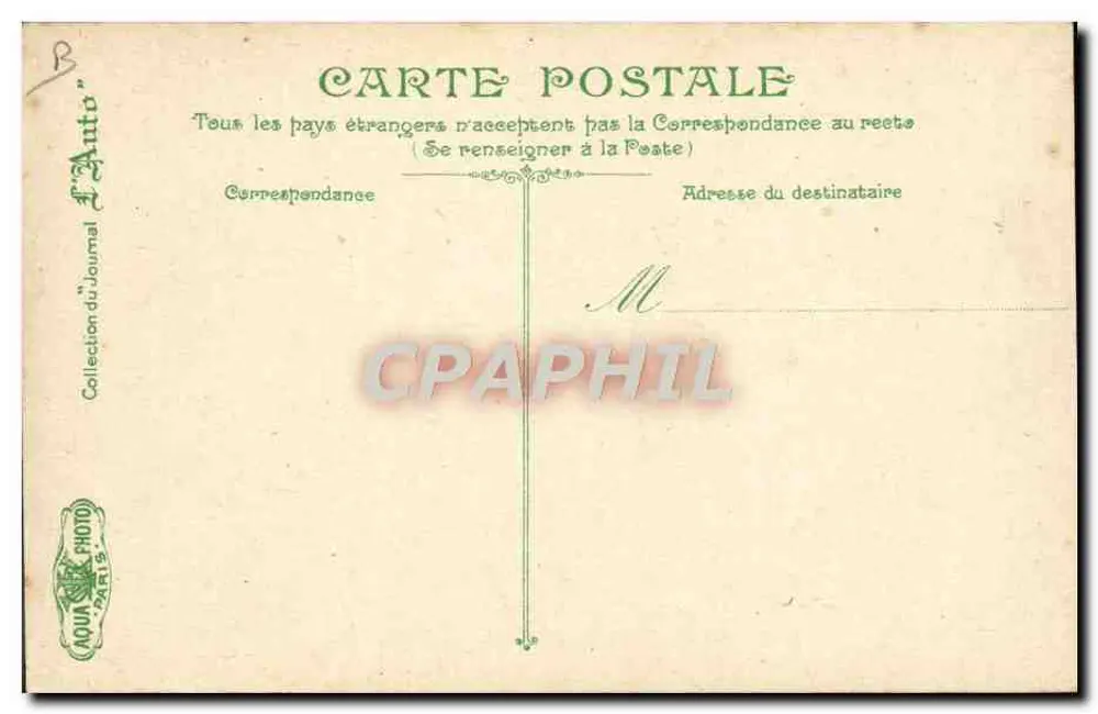 Seine-Inférieure Circuit — Bellangreville — L.N.R.C.T. - Rückseite