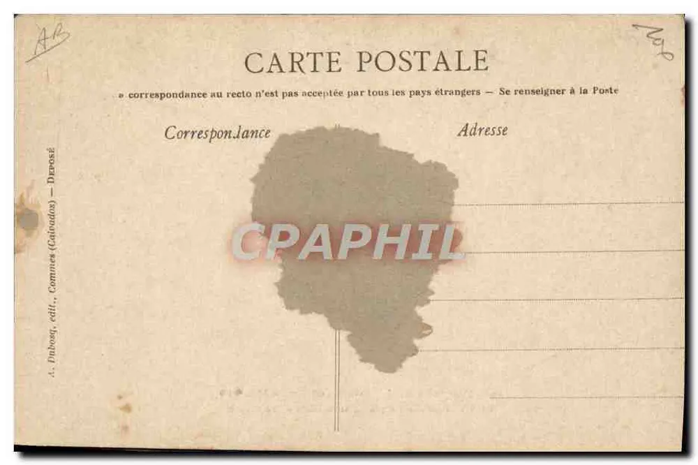 Créacan — Os Progressos da Locomoção. III. T'as pas assez d'plache su la route — AFD. 219 - Verso