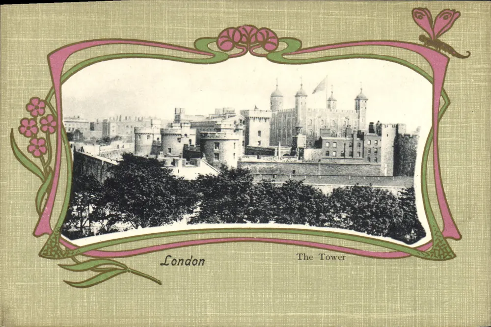 London — Die Tower — Union Postale Universelle - Vorderseite