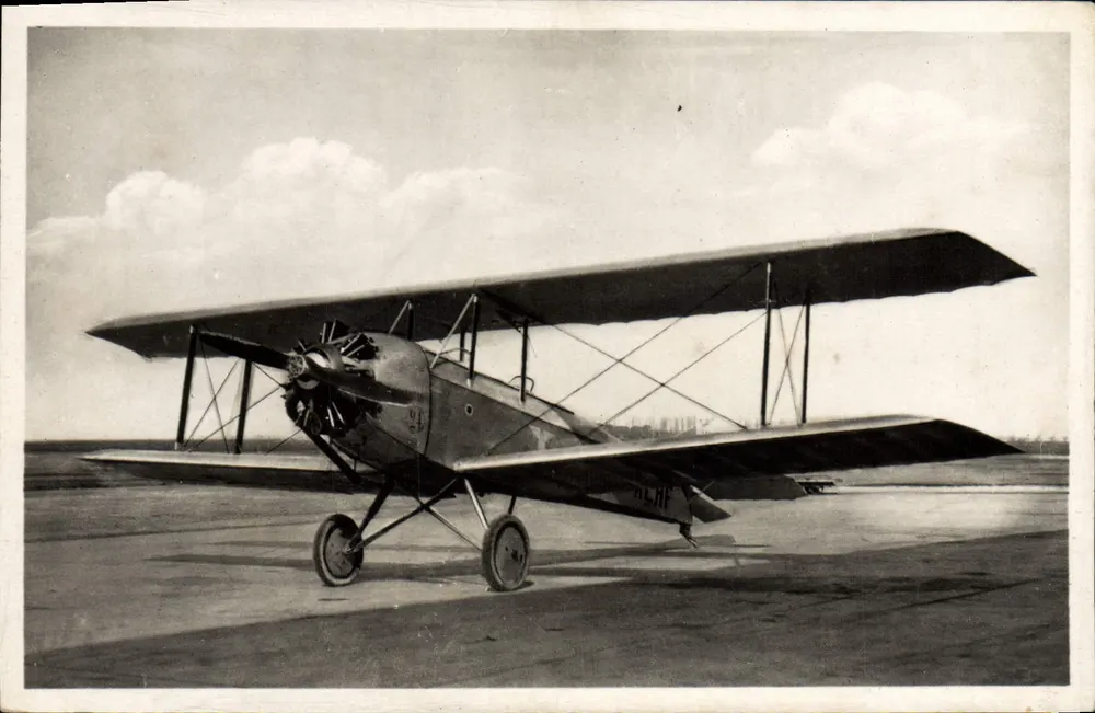 Tourismusflugzeug Caudron « Lucicle » — Istres-Aviation — Verlag: Tranchand, Mâcon, Nr. 378 - Vorderseite