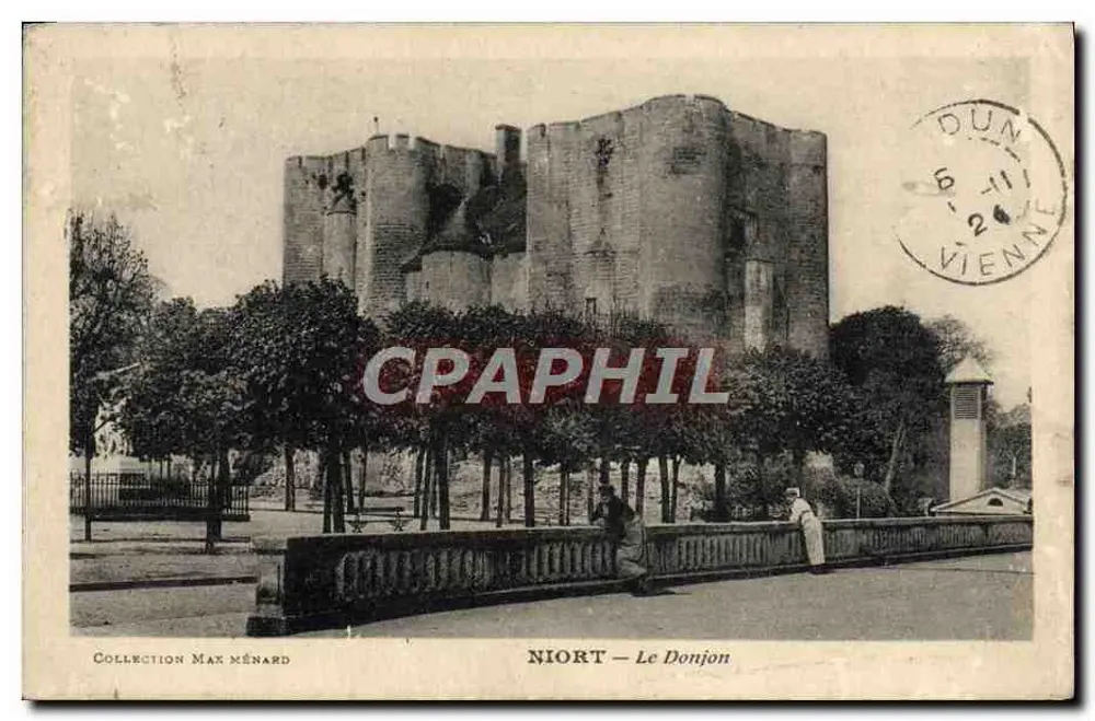 Niort — O Donjon — Coleção Max Ménard - Frente
