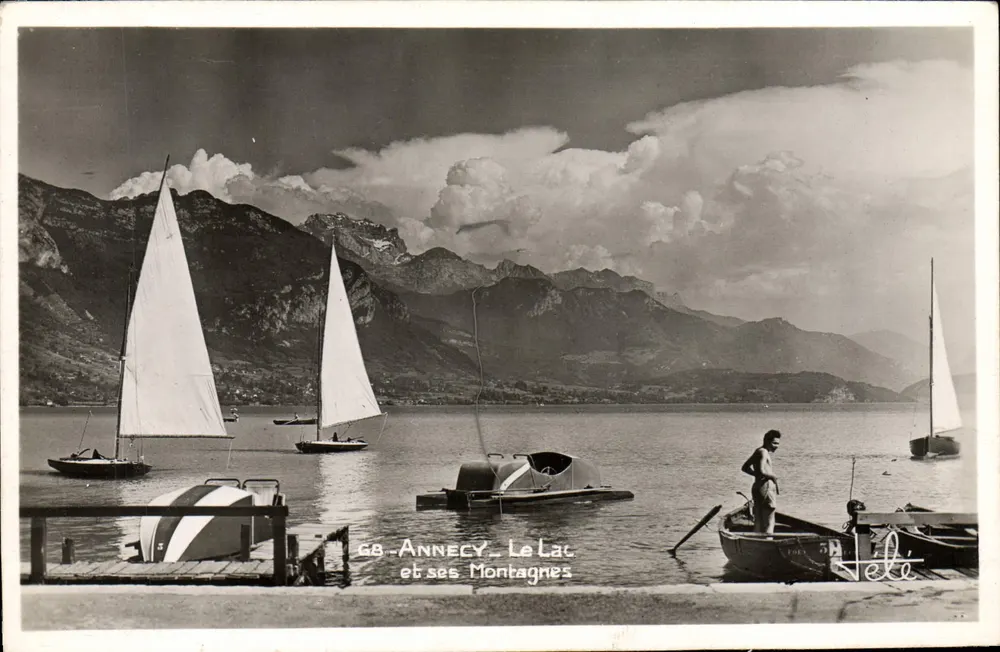 Annecy - Der See und seine Berge — Éditions TELÉ - Nr. 68 - Vorderseite