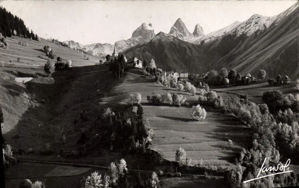 Die Tal der Arves (Savoie) — Mount Chalmieu und die Aiguilles d'Arves — Jansol fotografische Ausgabe - Vorderseite