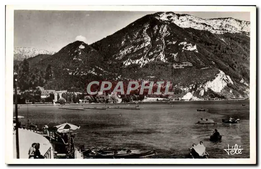 Annecy — O Lago e o Monte Veyrier — Edições T.F.I.F. - Imp. do Leão Branco - Frente