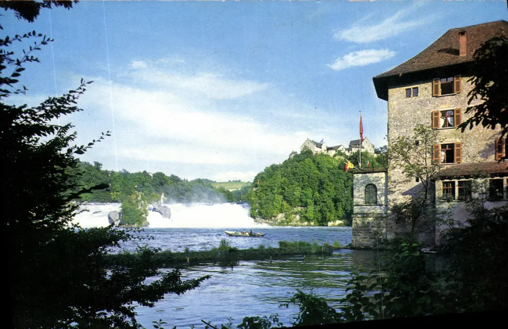 Schlössli Wörth — Cataratas do Reno (Suíça) — foto Gross, St. Gallen - Frente