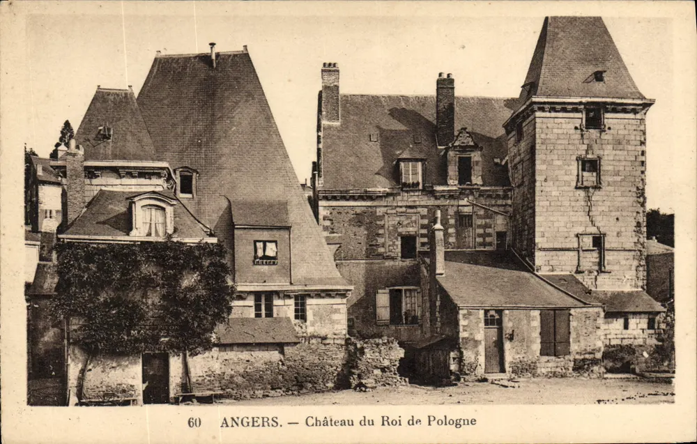 Angers — Castelo do Rei da Polônia - Frente