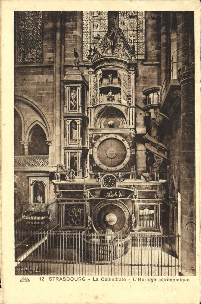 Straßburg - Die Kathedrale - Die astronomische Uhr — Verlag: Cie Alsacienne des Arts Pédagogiques - Vorderseite