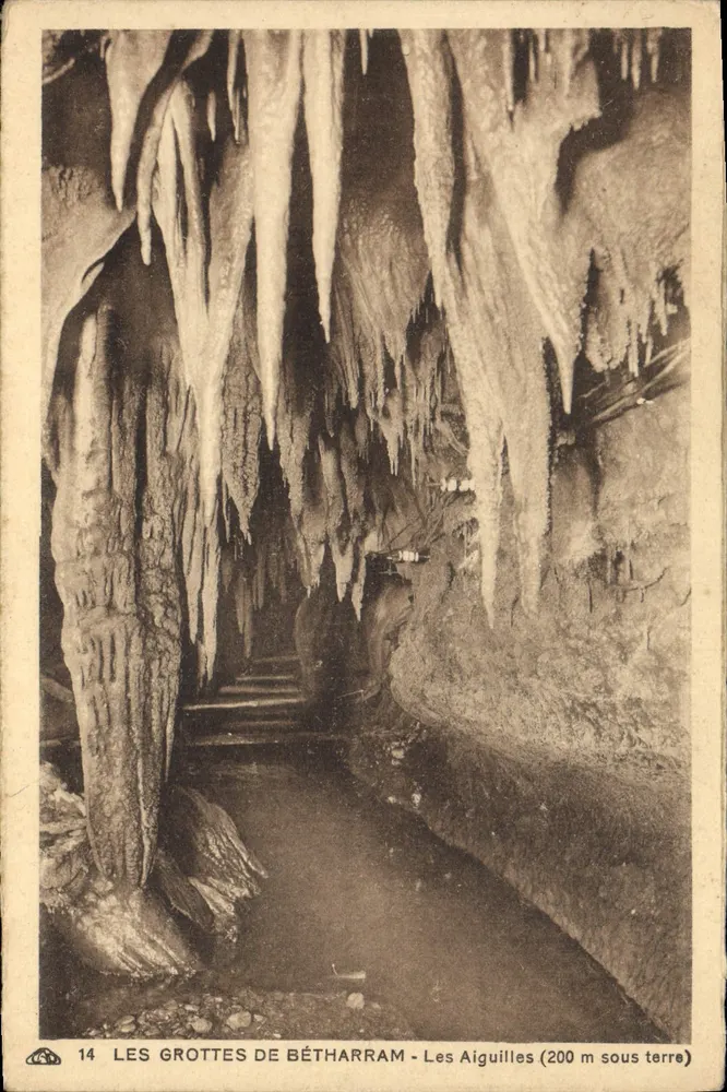 Jaskinie Bétharram — Les Aiguilles (200 m pod ziemią) — n°14 - Awers