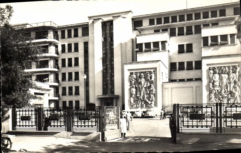 Montpellier (Hérault) — L'Hôpital Saint-Charles — Authentieke fotoreproductie - Voorkant