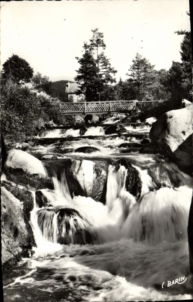Der Saut des Cuves und der Pont d'Amour — Gérardmer — Photo Barin - Vorderseite