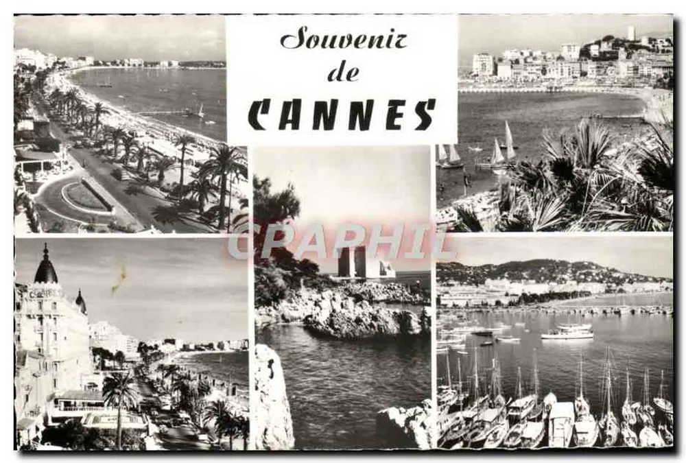 Cannes — Souvenirs de Cannes — Éditions d'Art Montluçon - Awers