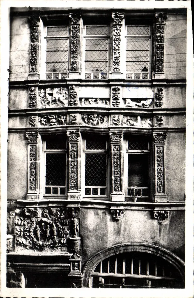 Renaissance-Haus genannt « d'Adam und d'Eve » — 69, Grande Rue — Le Mans - Vorderseite