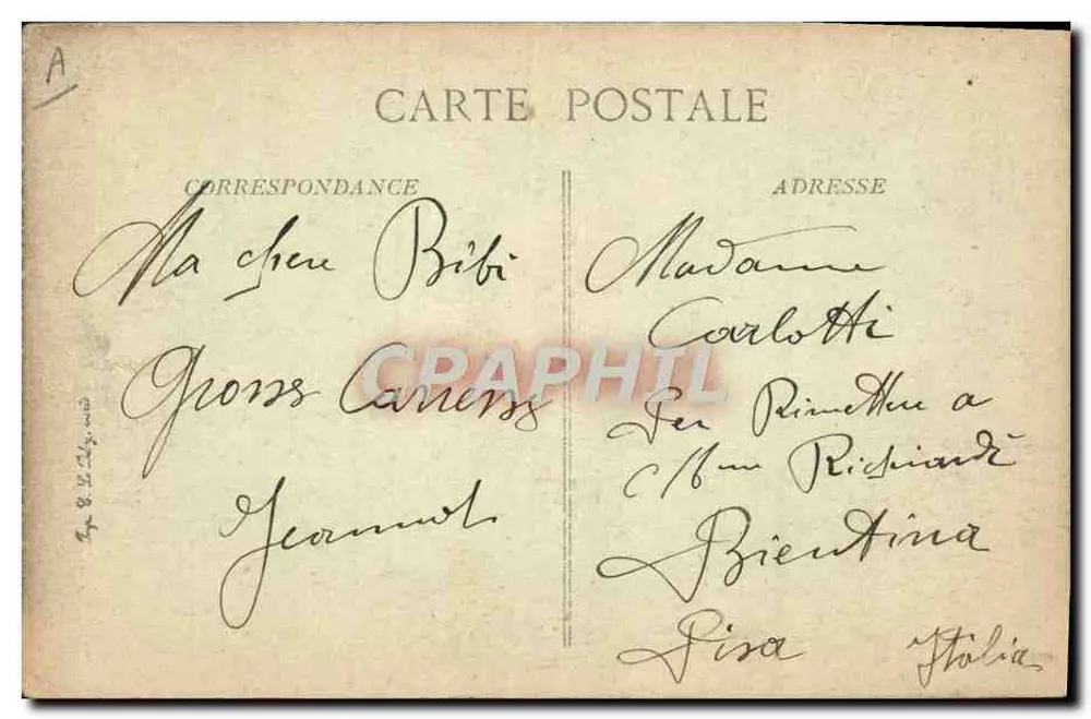 Marine Nationale — Manobra de Embarcação — Editor B.D. n°268 - Verso