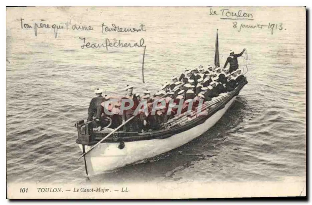 Toulon — Le Canot-Major — LL. Éditeur LL, n° 101 - Vorderseite