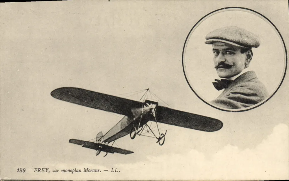 Frey op monoplan Morane — LL. — LL. (uitgever) - Voorkant