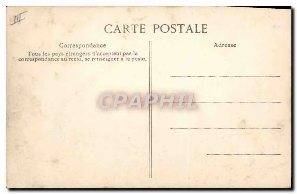 Paris — Luftaufnahme der Eiffelturm mit Flugzeug — Verlag E.P.D., n°71 - Rückseite