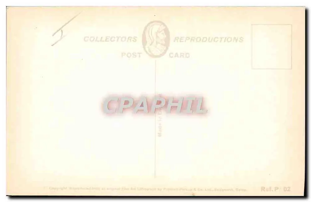 Doppeldeckerbus — Birmingham & Midland Motor Omnibus Co. Ltd. — 1922 — Verlag: Pryor-Persup & Co. Ltd. - Rückseite