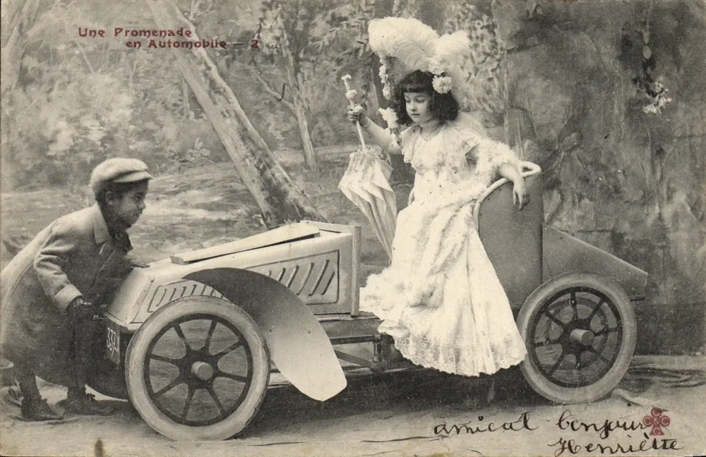 Eine Auto Fahrt — 2 — Henriette - Vorderseite