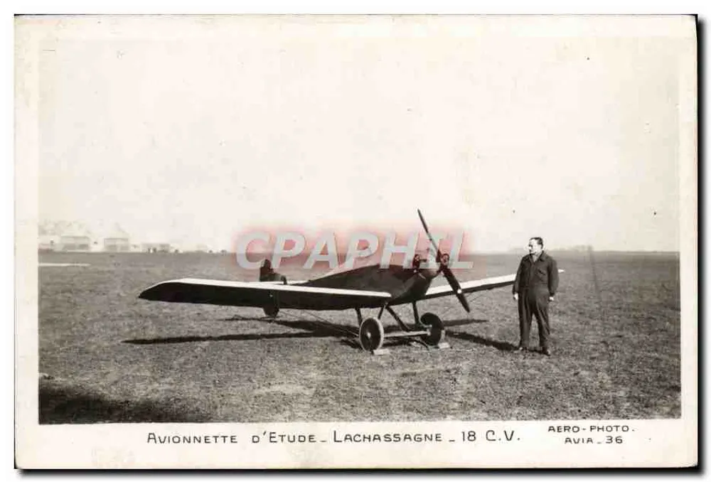 Lachassagne 18 C.V. Studienflugzeug — Aéro-Photo, AVIA_36 - Vorderseite