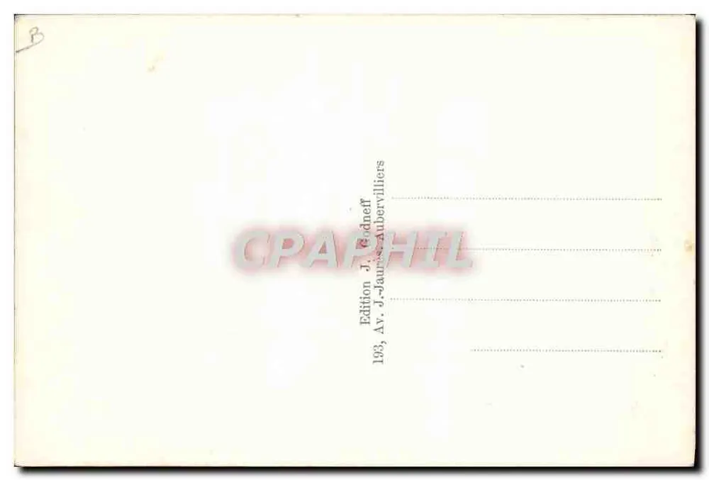 Avião Potez 32 S.D.A. — Avião de Batismo — Edição J. Rodneff - Verso