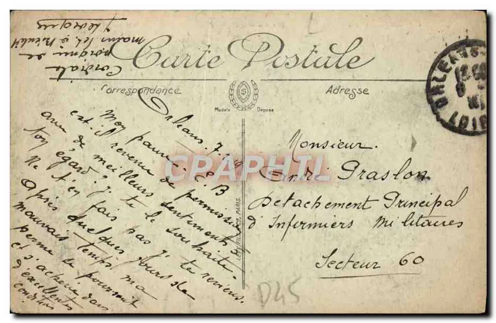 Orléans — A Catedral — editor Li, n° 279 - Verso