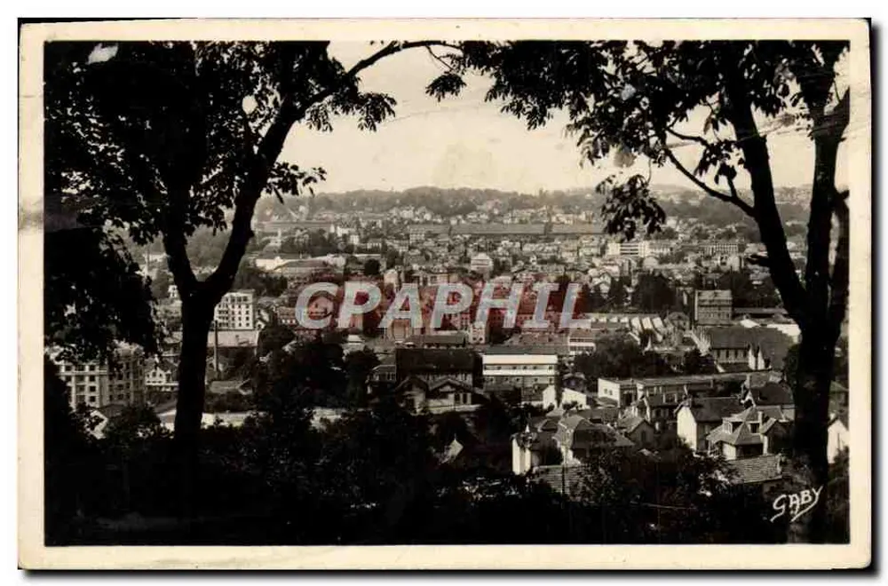 Besançon — Vista geral — Edições GABY - Frente