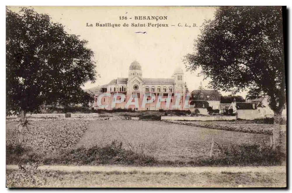 A Basílica de São Ferjeux — Besançon — C. L., B. - Frente
