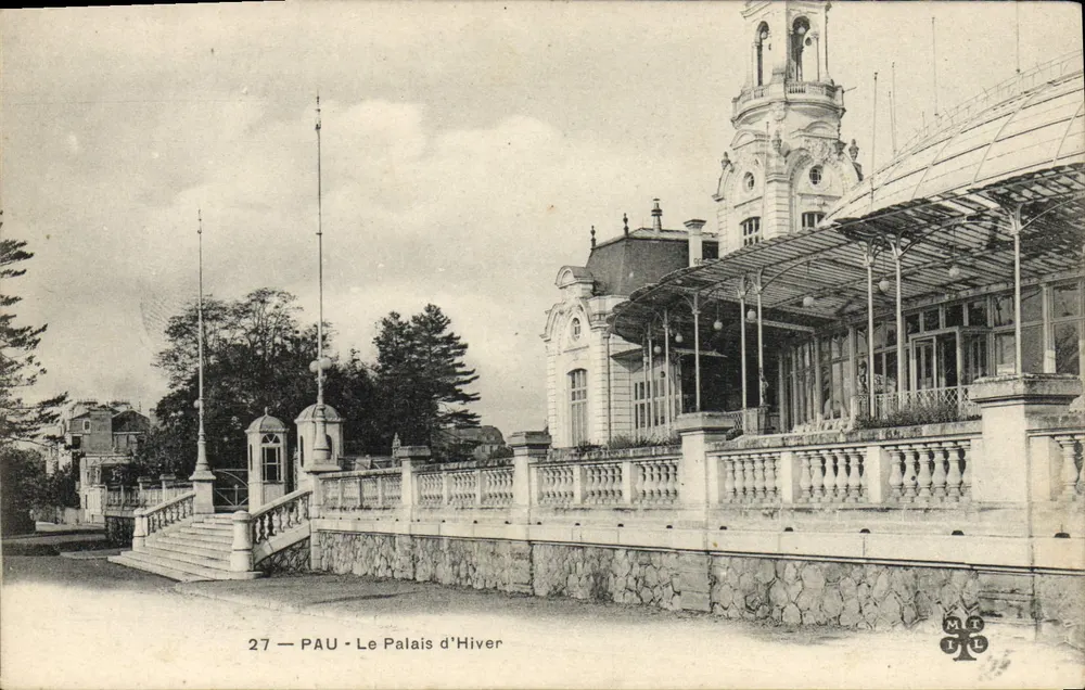 Pau - O Palácio de Inverno — editor MT LU, número de série 27 - Frente