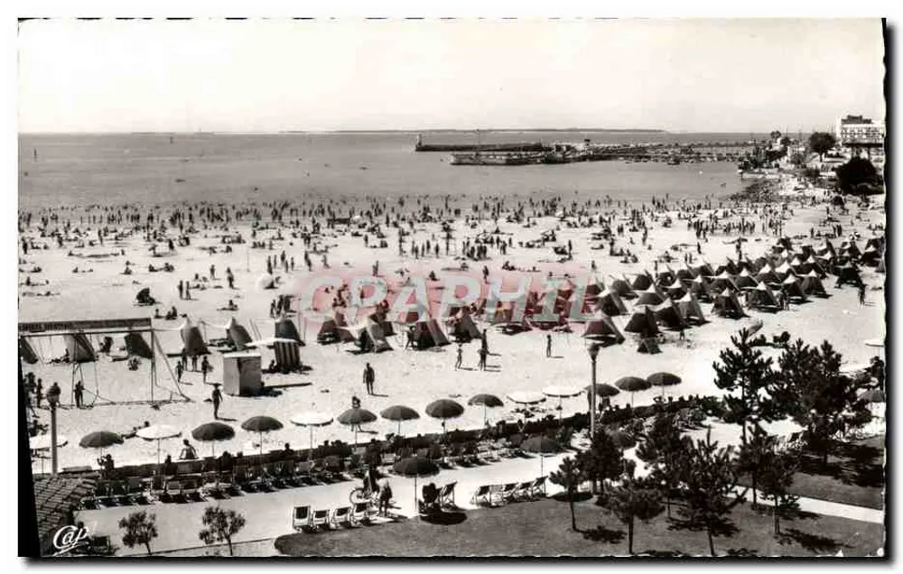 Royan — Vista geral da Praia — Cap - Frente