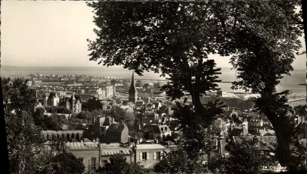 Le Havre — Vista Geral — Ed. 'La Cigogne', Rouen - Frente