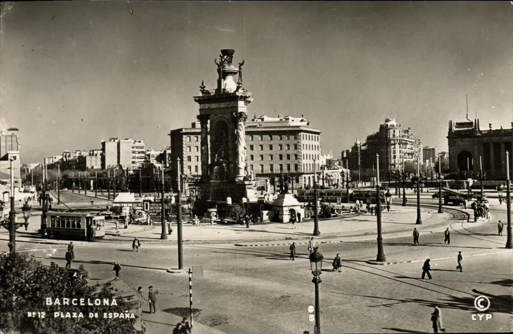 Barcelona — Plaza de España — CYP n°12 - Frente