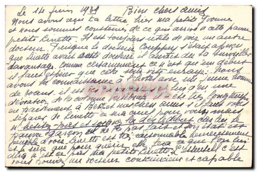 Cauterets - Vale de Lutour — vista montanhosa — editor não identificado, n° 102 - Verso