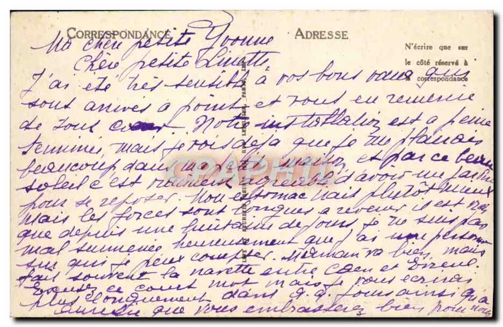 Evreux — O Hotel de Ville — LL - Verso