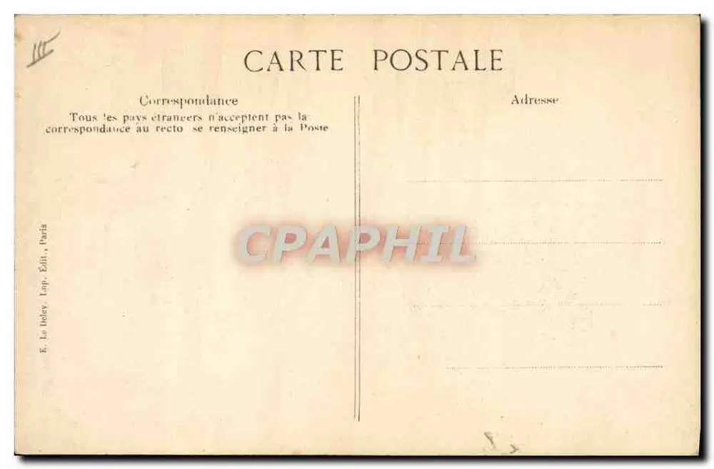 Katastrophe des "Liberté" — Die Wracks — Verlag E. Le Boley, Paris - Rückseite