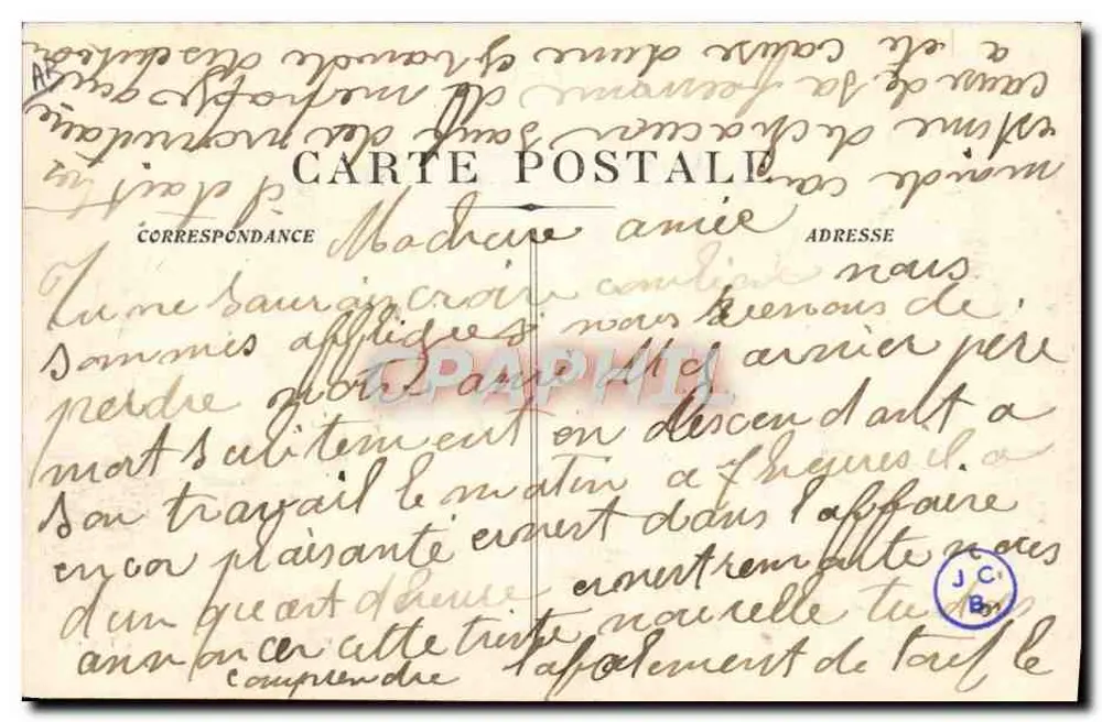 Katastrophe des « Liberté » — Beseitigung der Fußgängerbrücken — Verlag Exper & Chiarelli - Toulon - Rückseite
