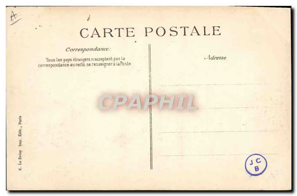 Katastrophe des "Liberté" — Die Wracks — Verlag R. Le Doley, Paris - Rückseite
