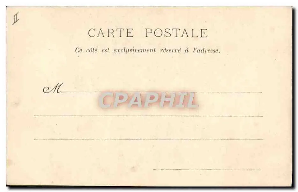 Duperré « Coule, mais je n'amène pas ! » (1808) — Collection Charier, édit. Royer et Cie, imp.-phot. Nancy - Rückseite