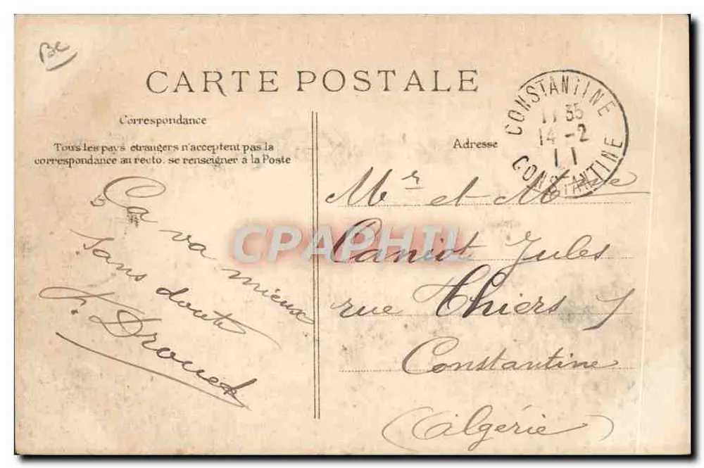Aviation — Der "Blériot X11" im Flug — Verlag FID n°19 - Rückseite