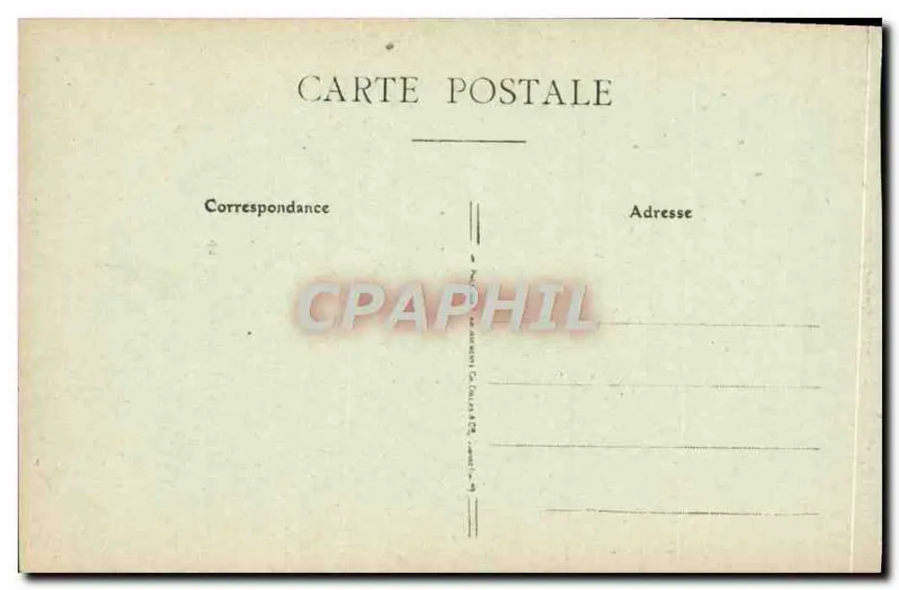 Léon Bollée — retrato — Cliché Garczinski n°4 - Verso