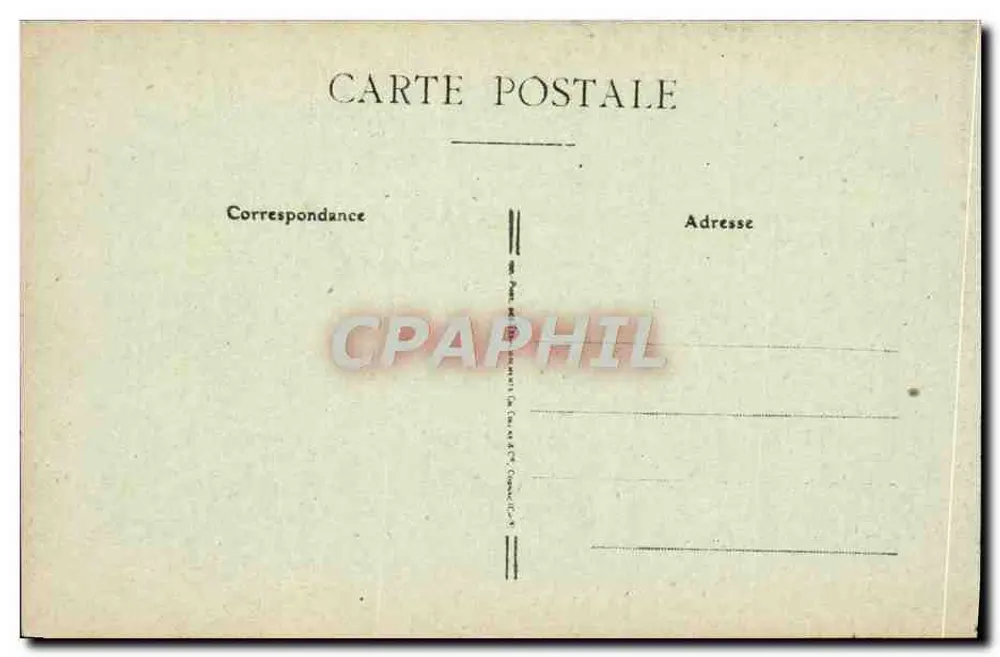 Wilbur WRIGHT e Léon BOLLÉE diante dos Etablissements Léon BOLLÉE em Le Mans — Cliché Gareczinski n°5 - Verso