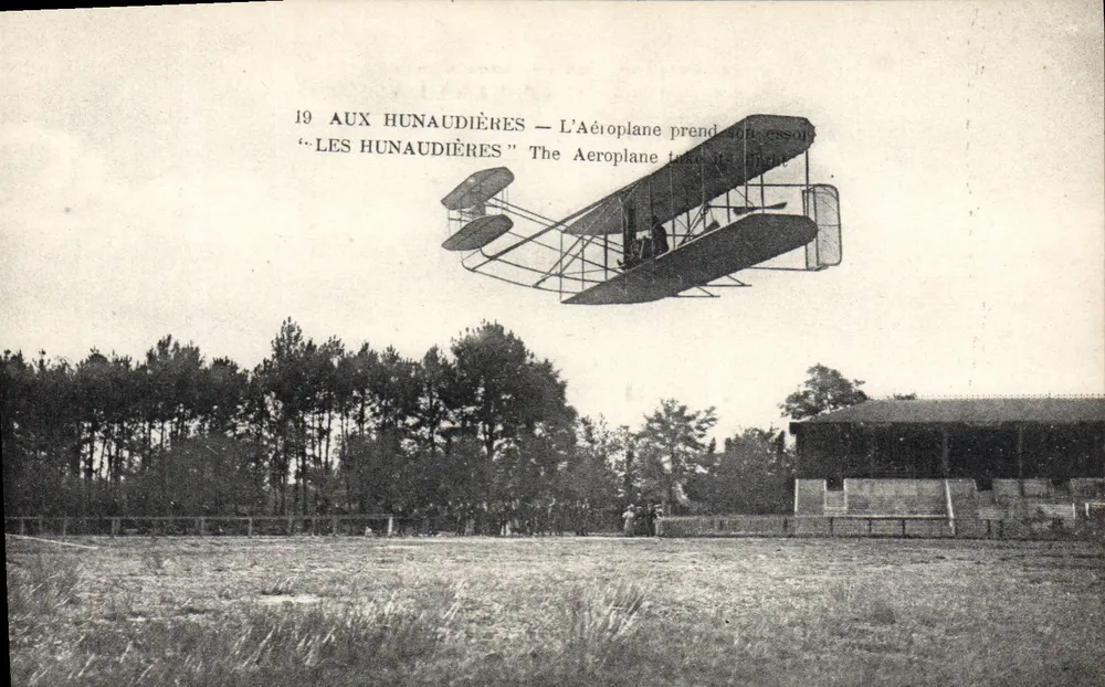 Les Hunaudières — Das Flugzeug startet — n°19 - Vorderseite