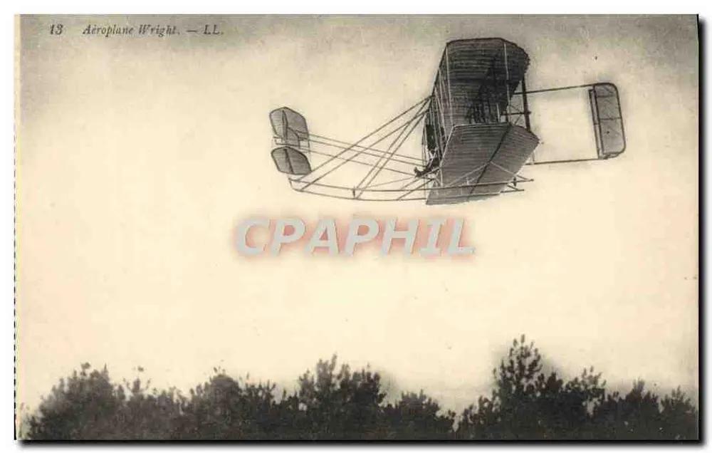Avião Wright — LL. — Editora LL, n°13 - Frente