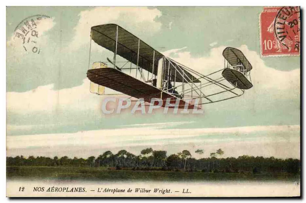 O Avião de Wilbur Wright — LL. — OS NOSSOS AVIÕES. — 12 - Frente