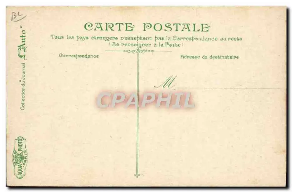 Überquerung von Griél — Circuit der Seine-Inférieure — L.Y.C. - Rückseite