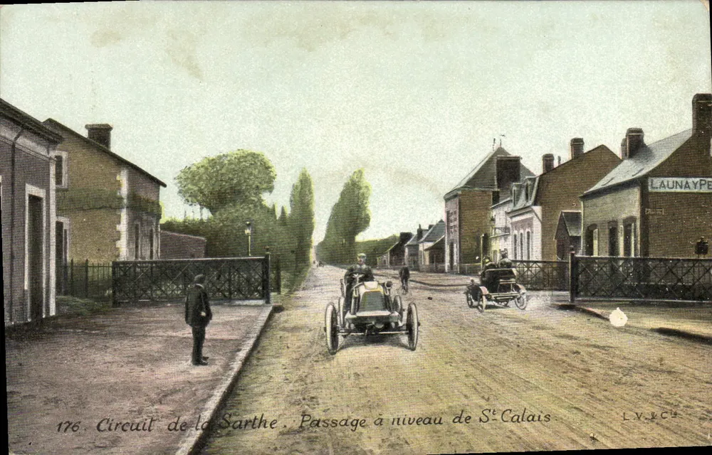 Circuit der Sarthe — Schrankenstelle St-Calais — L.V. & Cie - Vorderseite