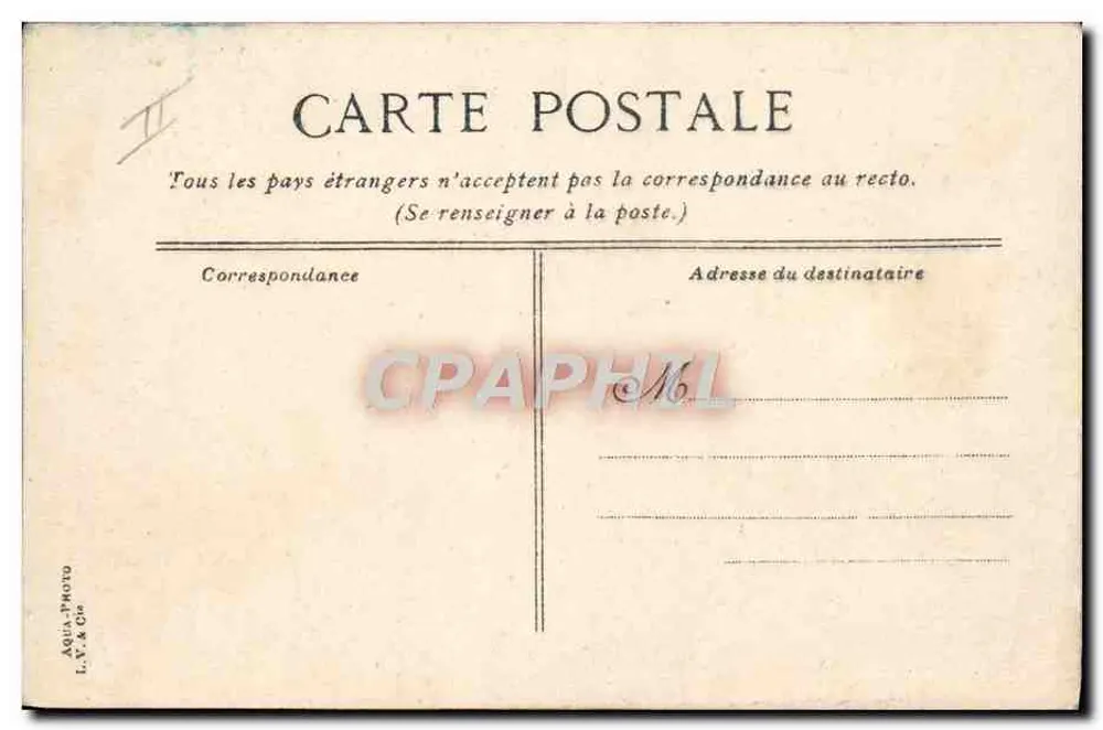 Circuit de la Sarthe — Die Abfahrt nach Berfay — L.V. & Cie, n°181 - Rückseite