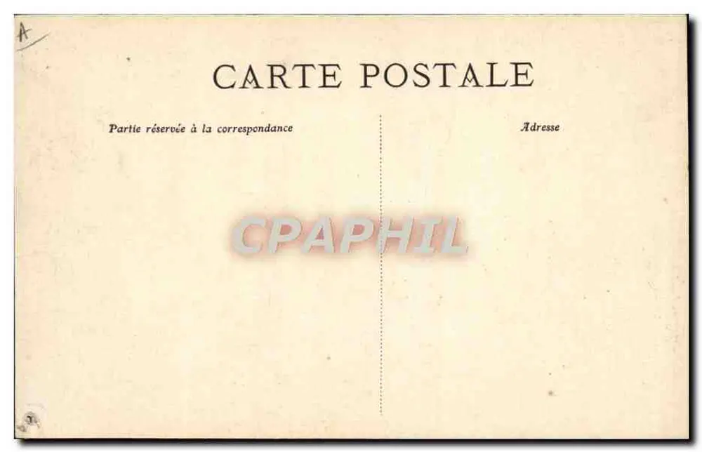 Maritime-Ausstellung von Bordeaux 1907 — Automobilpavillon — Verlag unbekannt, Seriennummer nicht sichtbar - Rückseite