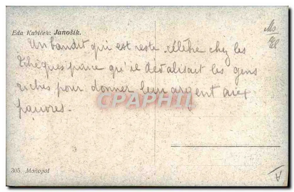 Janošík — Eda Kubíček — Mołopol - Rewers