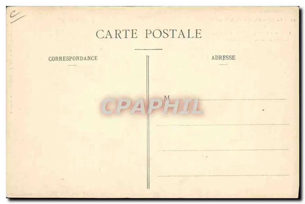 Das Luftschiff "Ville de Nancy" — Das Landen — Imprimerie Romaine, Nancy - Rückseite