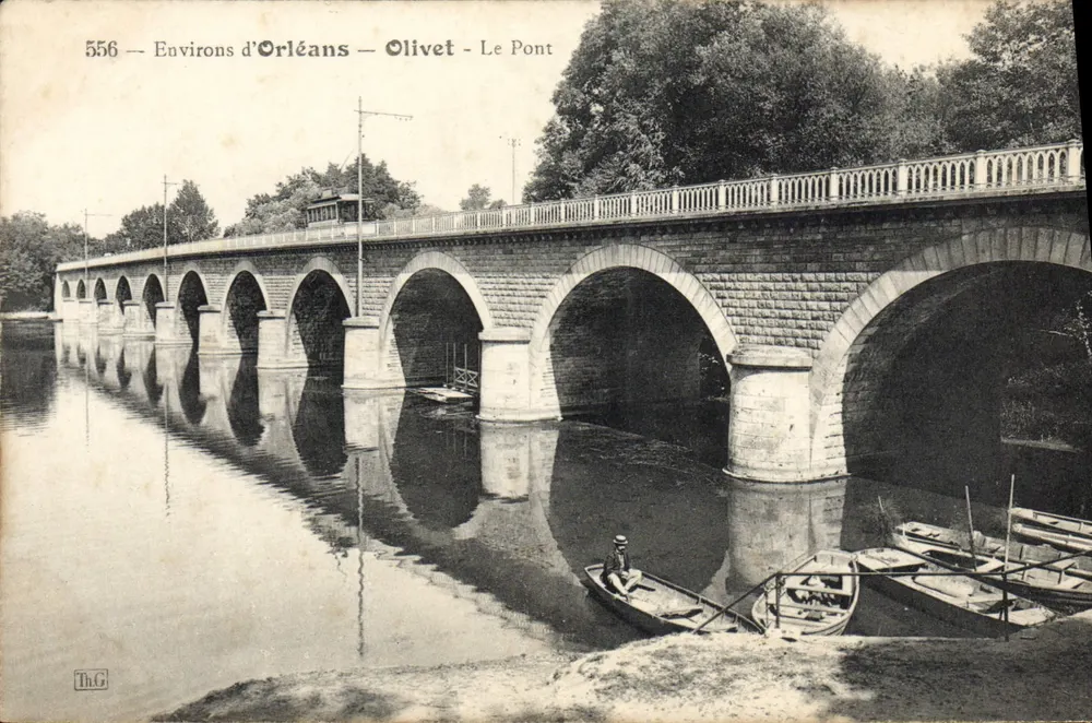 Arredores de Orléans — Olivet — O Ponte — Th.G. n°556 - Frente